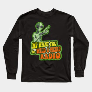 Wild and Weird Radio (org) Long Sleeve T-Shirt